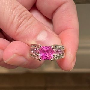 Pink Sapphire Ring